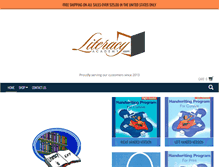 Tablet Screenshot of literacyacademy.com